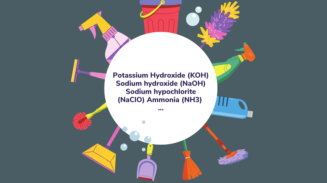 The dangers of household cleaning chemicals