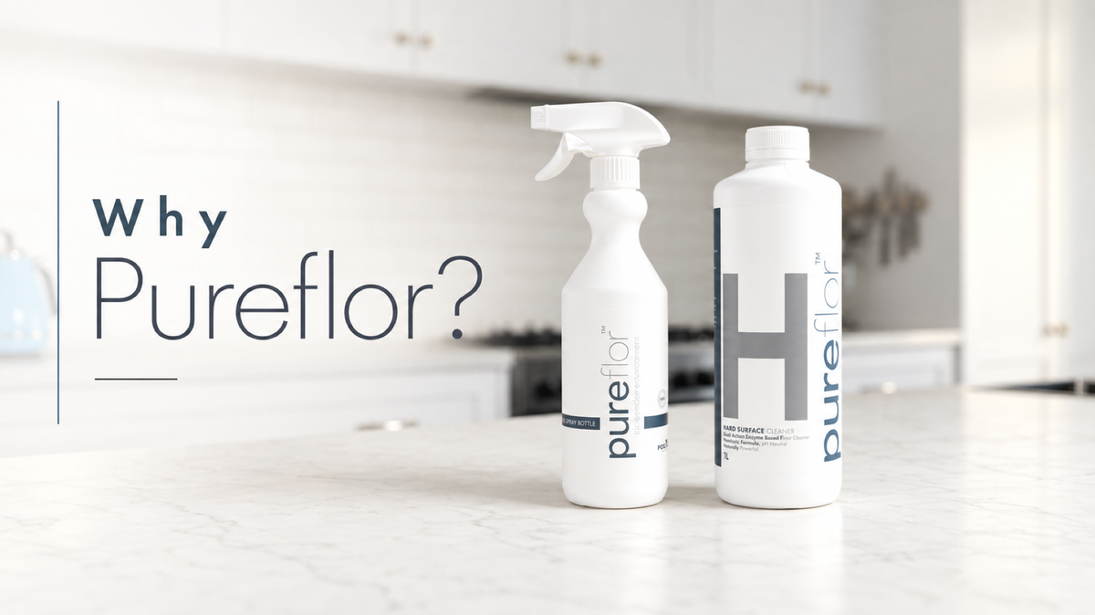 Why use Pureflor Hard Surface Cleaner?